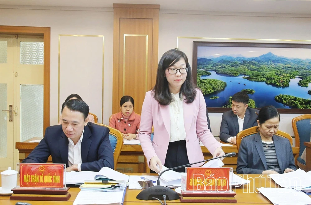 Ban Văn hóa - Xã hội thẩm tra các nội dung trình tại Kỳ họp chuyên đề thứ Tư, HĐND khóa XIX