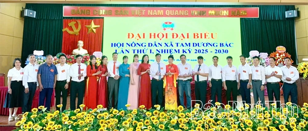 Đại hội đại biểu Hội Nông dân xã Tam Dương Bắc lần thứ I, nhiệm kỳ 2025-2030