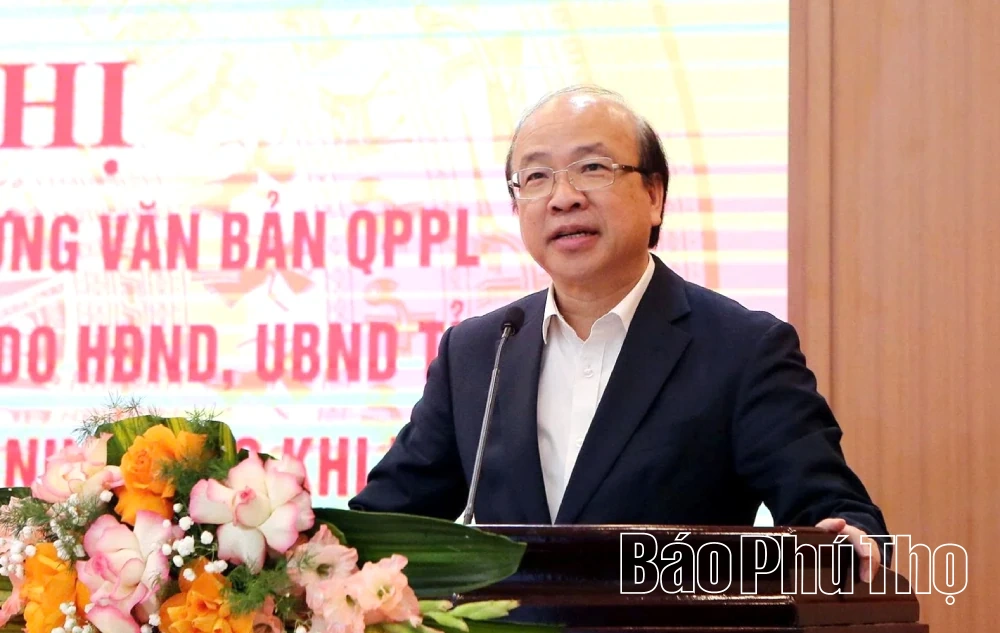 Ph&uacute; Thọ dẫn đầu cả nước về r&agrave; so&aacute;t, xử l&yacute;, ban h&agrave;nh văn bản quy phạm ph&aacute;p luật