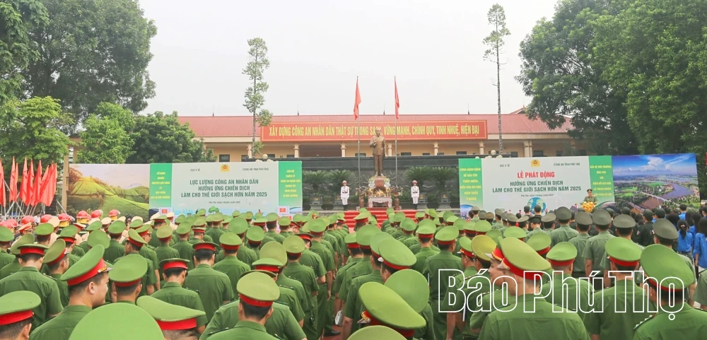 Phát động hưởng ứng Chiến dịch “Làm cho thế giới sạch hơn” năm 2025