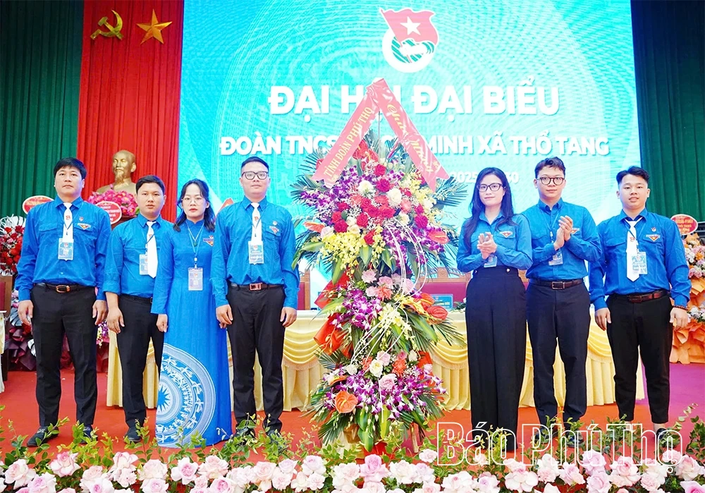 Đại hội đại biểu Đoàn TNCS Hồ Chí Minh xã Thổ Tang lần thứ I, nhiệm kỳ 2025-2030