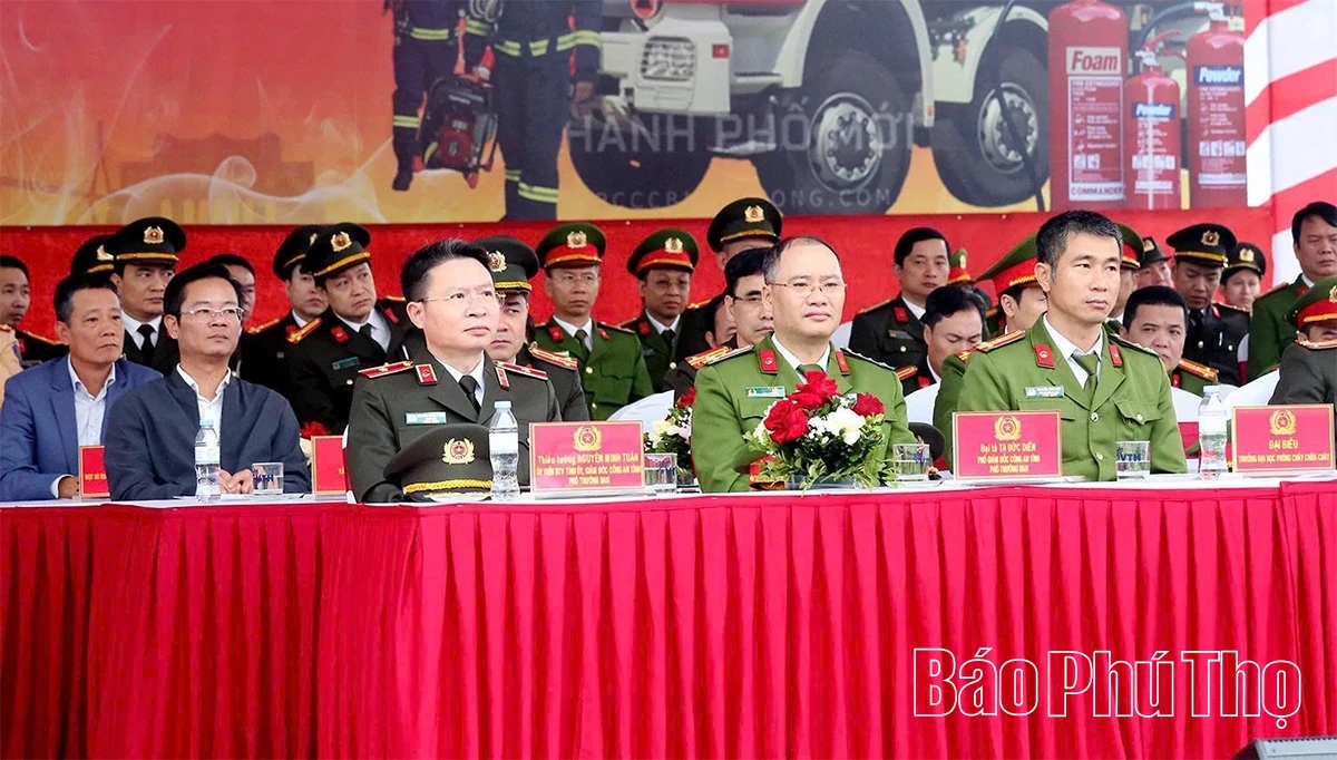 Thực tập phương án chữa cháy và cứu nạn, cứu hộ cấp tỉnh