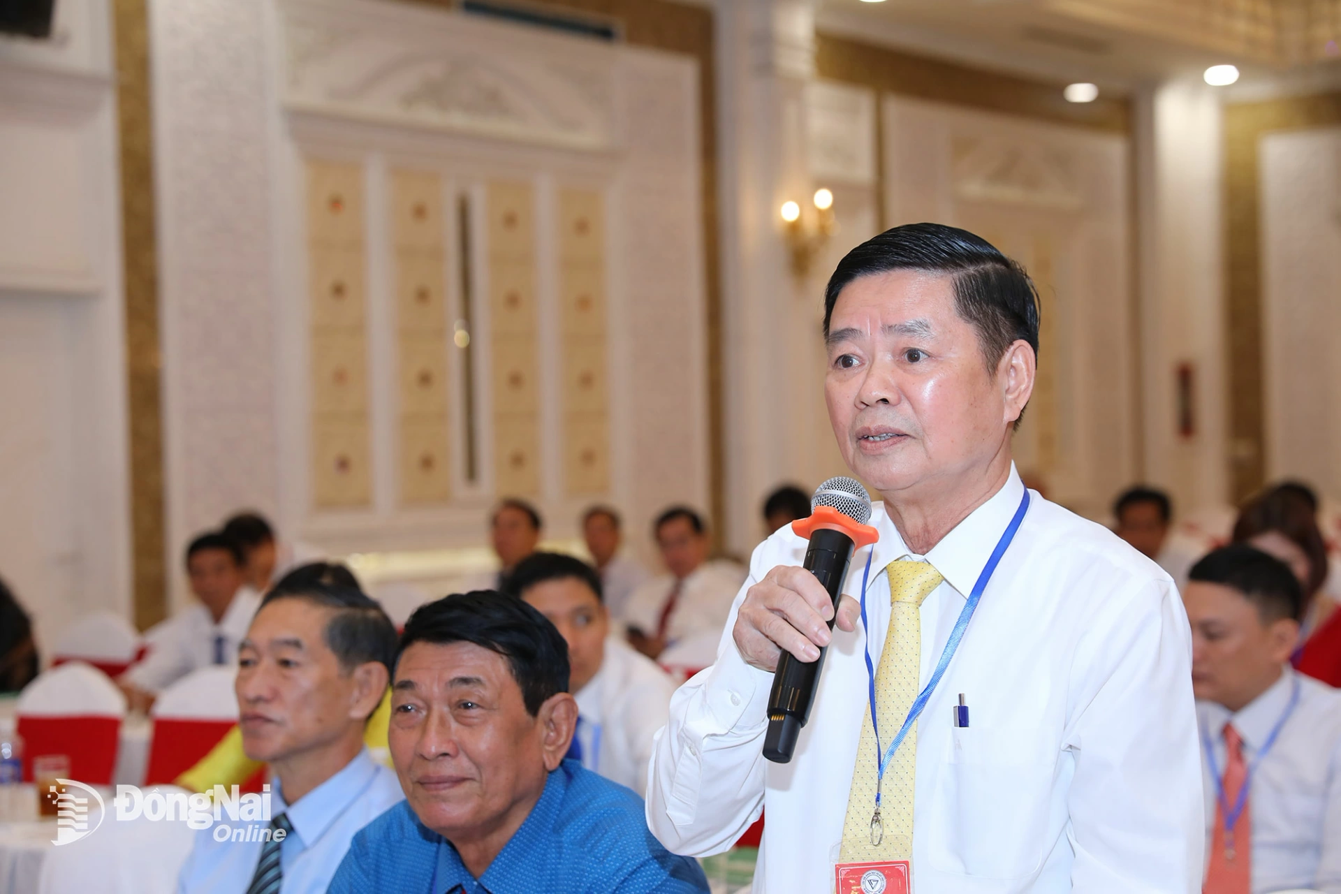 Các đại biểu tham gia thảo luận tại đại hội. Ảnh: Huy Anh