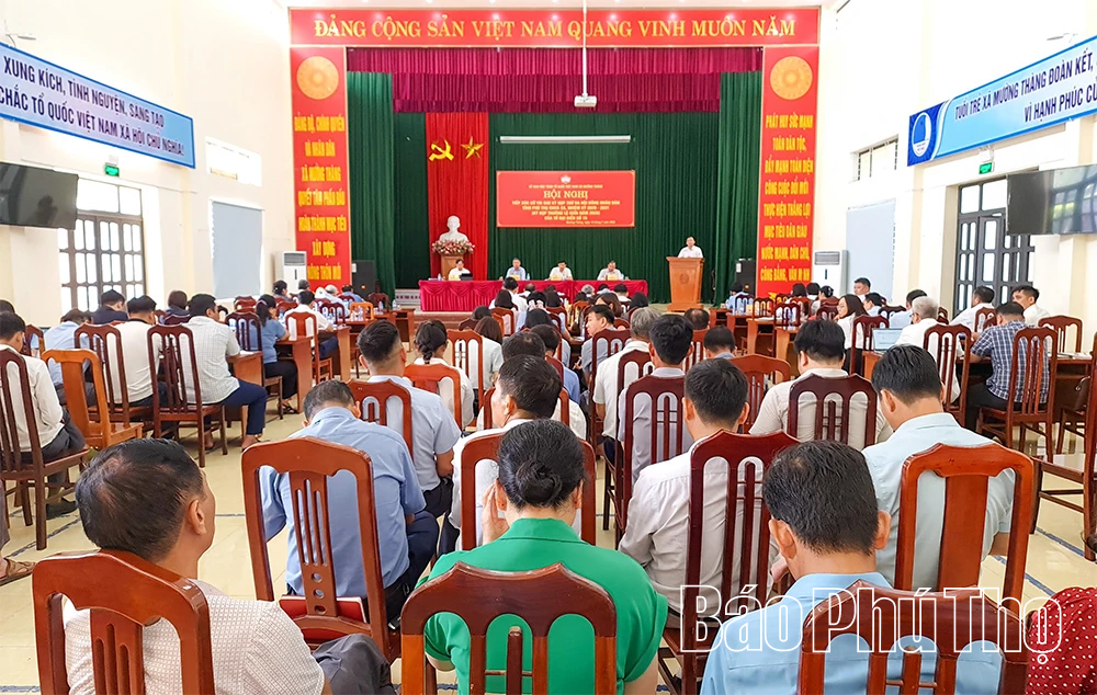 Tổ đại biểu số 15 HĐND tỉnh tiếp xúc cử tri sau Kỳ họp thứ Ba