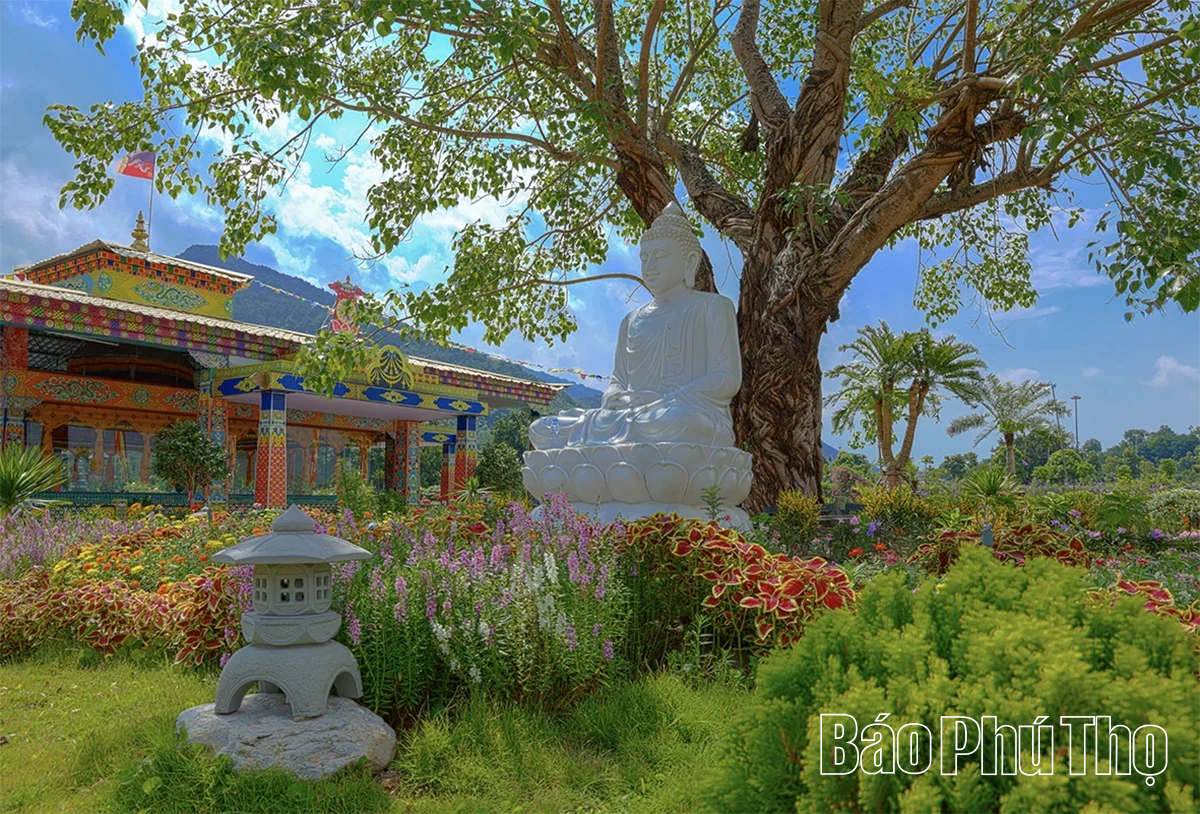Đại Bảo th&aacute;p Mandala T&acirc;y Thi&ecirc;n: Điểm nhấn kiến tr&uacute;c t&acirc;m linh của Ph&uacute; Thọ