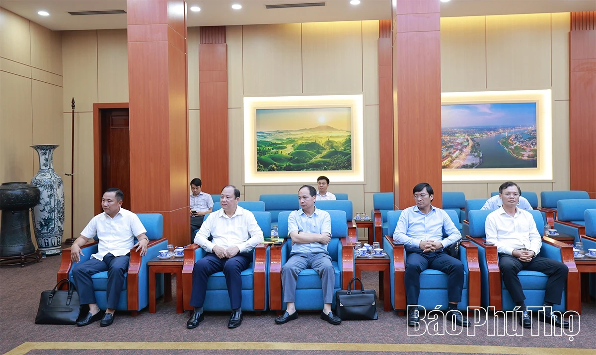 Chủ tịch UBND tỉnh Trần Duy Đông làm việc với Tập đoàn Sumitomo (Nhật Bản)