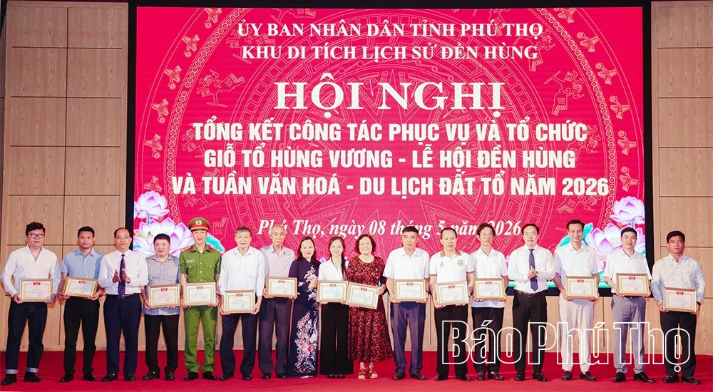 Tổng kết công tác tổ chức Giỗ Tổ Hùng Vương - Lễ hội Đền Hùng và Tuần Văn hóa - Du lịch Đất Tổ năm 2026