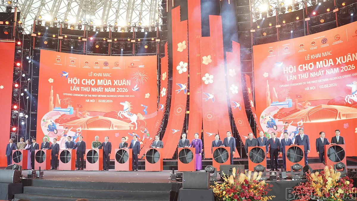 Khai mạc Hội chợ M&ugrave;a Xu&acirc;n lần thứ nhất năm 2026