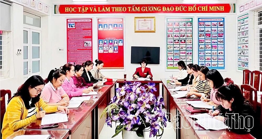 Điểm sáng trong công tác xây dựng Đảng ở Trường Mầm non Tân Hòa A