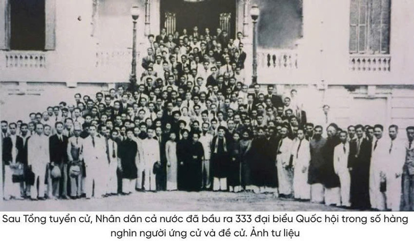 Tổng số đại biểu được bầu vào Quốc hội khóa I là bao nhiêu?