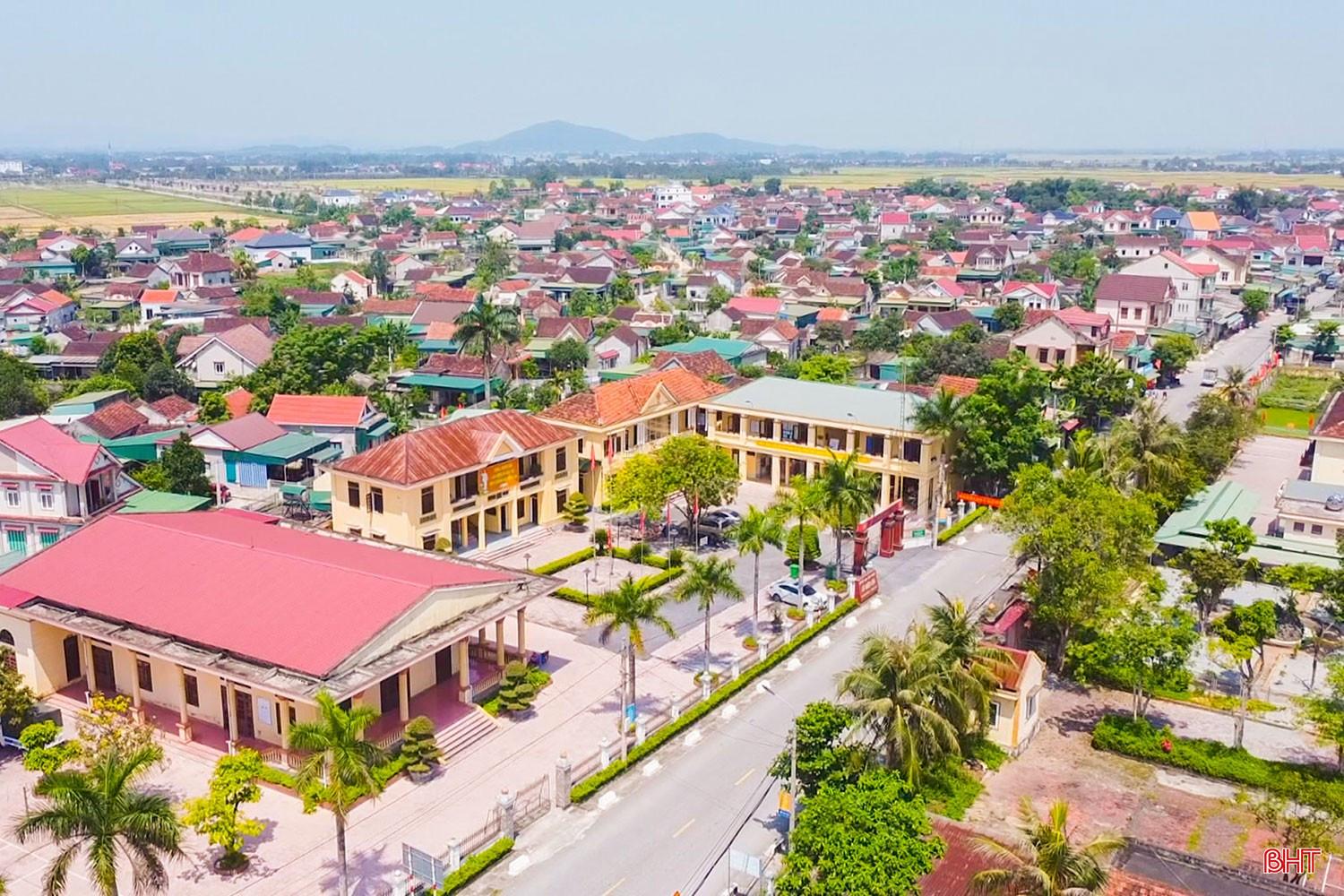 Một góc xã NTM xã Can Lộc. Ảnh: Thiên Vỹ. bqbht_br_8.jpg