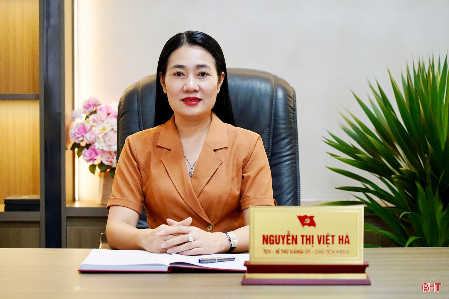 Bà Nguyễn Thị Việt Hà - Tỉnh ủy viên, Bí thư Đảng ủy, Chủ tịch HĐND xã Thượng Đức. bqbht_br_dsc01937-copy.jpg