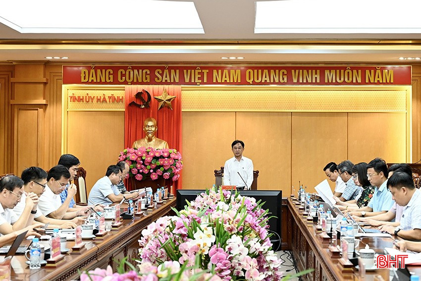 Tiểu ban Tổ chức phục vụ Đại hội Đảng bộ tỉnh lần thứ XX nhiệm kỳ 2025 - 2030 họp rà soát triển khai nhiệm vụ. bqbht_br_image-1.jpg