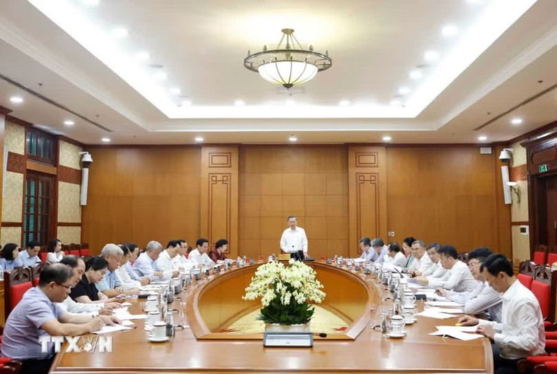 Tổng Bí thư, Chủ tịch nước Tô Lâm phát biểu. (Ảnh: Thống Nhất/TTXVN)