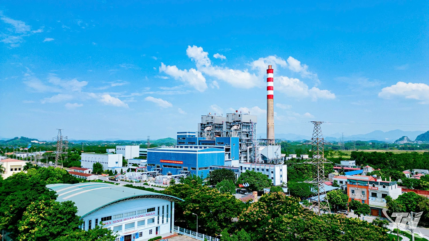Toàn cảnh Công ty Nhiệt điện Cao Ngạn - TKV.