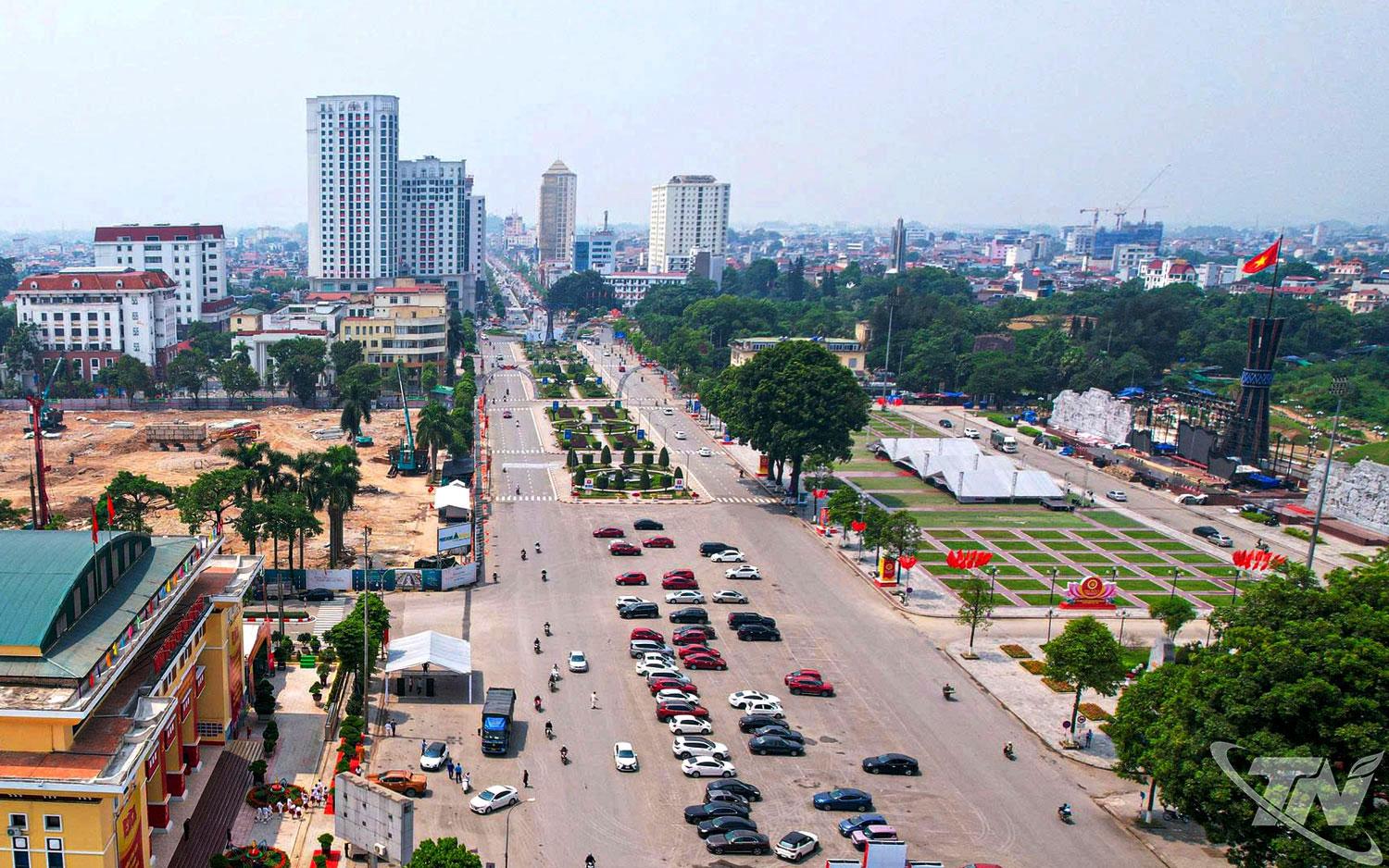 Phường Phan Đình Phùng là đô thị trung tâm của tỉnh Thái Nguyên.