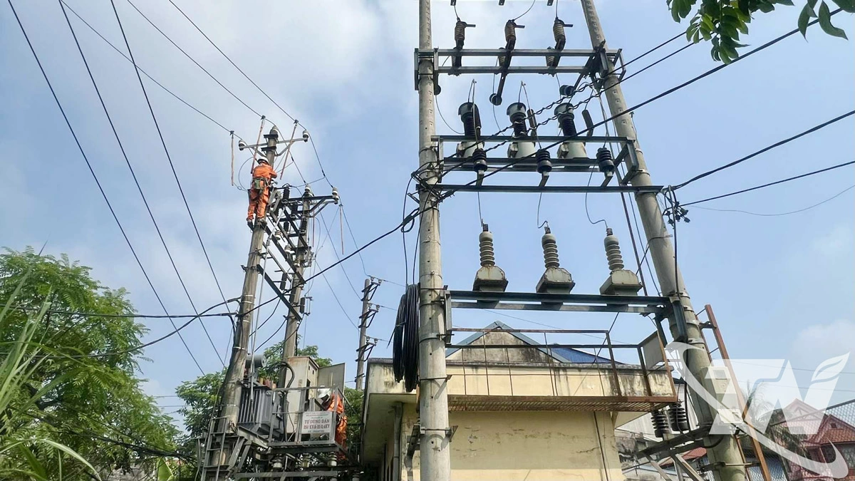 Hệ thống lưới điện Thái Nguyên hiện đại, đồng bộ, bảo đảm cung cấp điện ổn định cho toàn tỉnh.