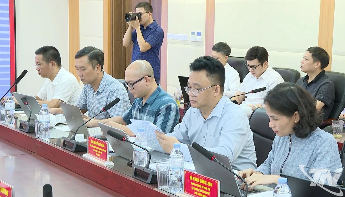 Đoàn công tác của Bộ KH & CN làm việc với Sở KH& CN tỉnh Thái Nguyên