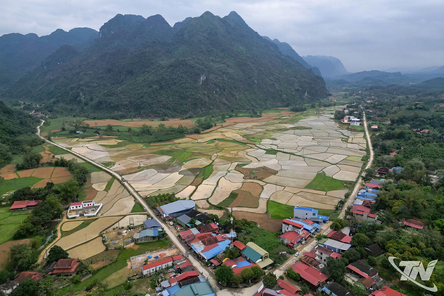 Hoàn thiện cơ sở dữ liệu đất đai là một trong những nhiệm vụ trọng tâm nhằm nâng cao hiệu quả quản lý nhà nước và phục vụ người dân, doanh nghiệp. Trong ảnh: Một góc xã La Hiên.
