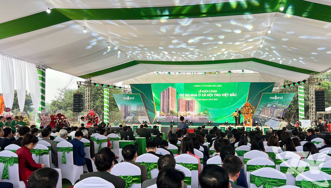 Quang cảnh Lễ khởi công.