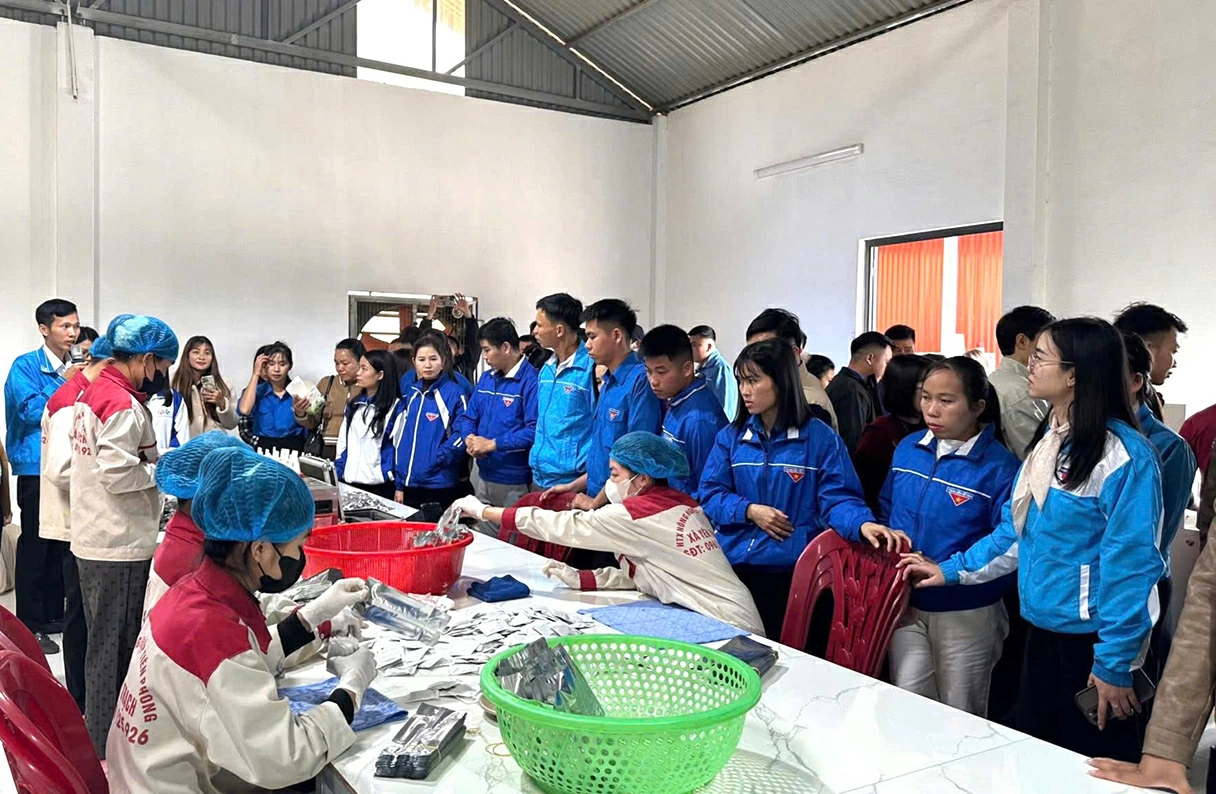 HTX Nông nghiệp Tiên Phong (xã Yên Trạch) là một trong những mô hình kinh tế tiêu biểu, thu hút   nhiều đoàn viên, thanh niên đến tham quan, học tập kinh nghiệm.