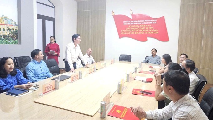 Đảng ủy UBND TPHCM tiếp, làm việc với đoàn công tác Ban Tuyên giáo Tỉnh ủy tỉnh Nghệ An