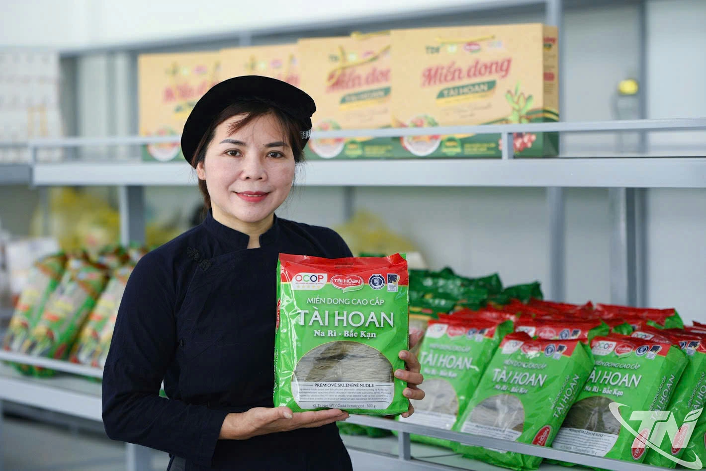 Nhiều sản phẩm của Làng nghề miến dong Côn Minh xuất khẩu ra thị trường nước ngoài.