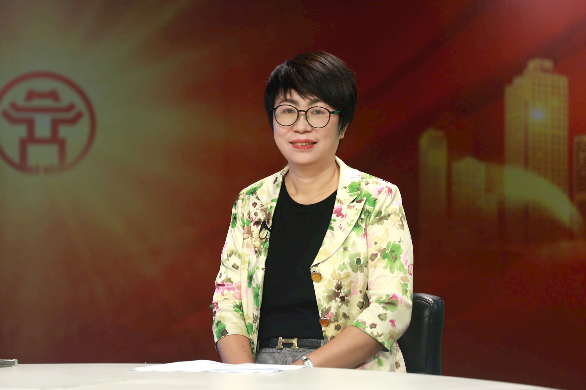 Phó Trưởng phòng phụ trách phòng Xây dựng chính quyền, Sở Nội vụ thành phố Hà Nội Vũ Minh Huyền. Ảnh: Phạm Hùng