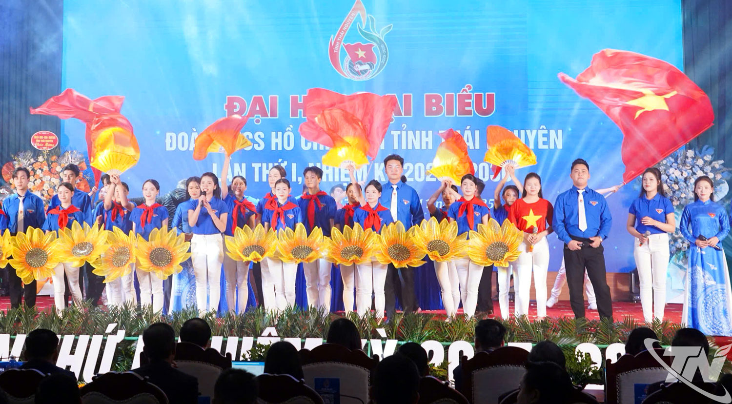 Một tiết mục nghệ thuật chào mừng Đại hội.