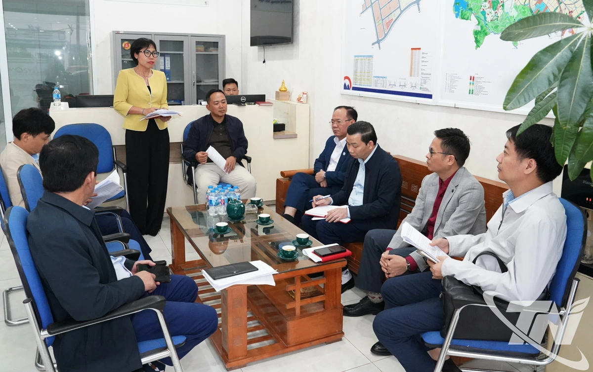 Sở Tài chính chủ trì buổi làm việc với các sở, ngành liên quan và chính quyền địa phương về tình hình triển khai Dự án Khu đô thị Kosy Gia Sàng.