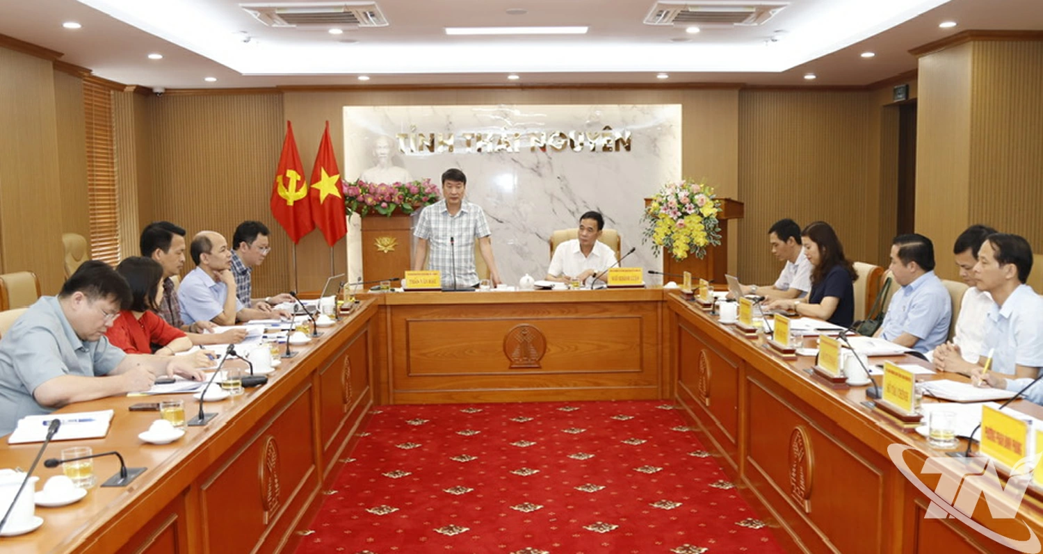 Tổ công tác của Thanh tra Chính phủ khảo sát tại Thái Nguyên.