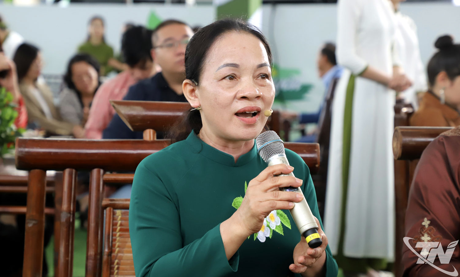 Nghệ nhân làng nghề Đào Thanh Hảo, Chủ tịch HĐQT Hợp tác xã Chè Hảo Đạt.