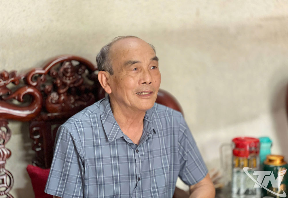 Ông Hồ Xuân Quang, tổ 8 Tân Thịnh, phường Phan Đình Phùng, tỉnh Thái Nguyên.