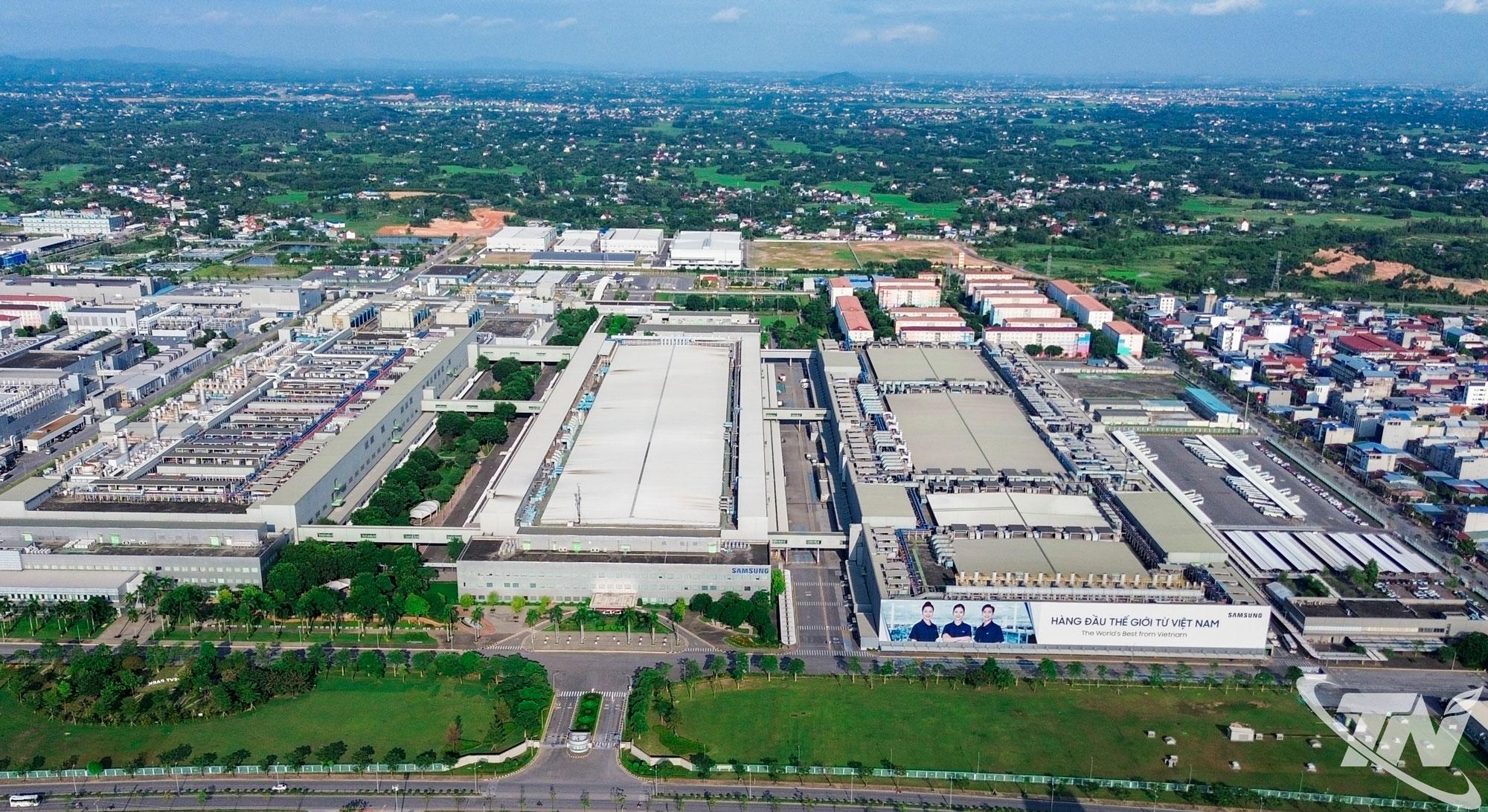 Sau hợp nhất, tỉnh Thái Nguyên hiện có 19 KCN được phê duyệt với tổng diện tích quy hoạch 6.406ha (6 KCN đã đi vào hoạt động). Trong ảnh: Khu công nghiệp Yên Bình.