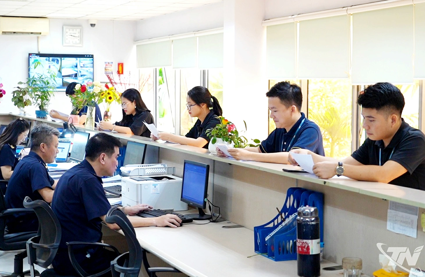 Hải quan Thái Nguyên đẩy mạnh cải cách hành chính, tạo môi trường thông thoáng cho các doanh nghiệp trong hoạt động xuất nhập khẩu.