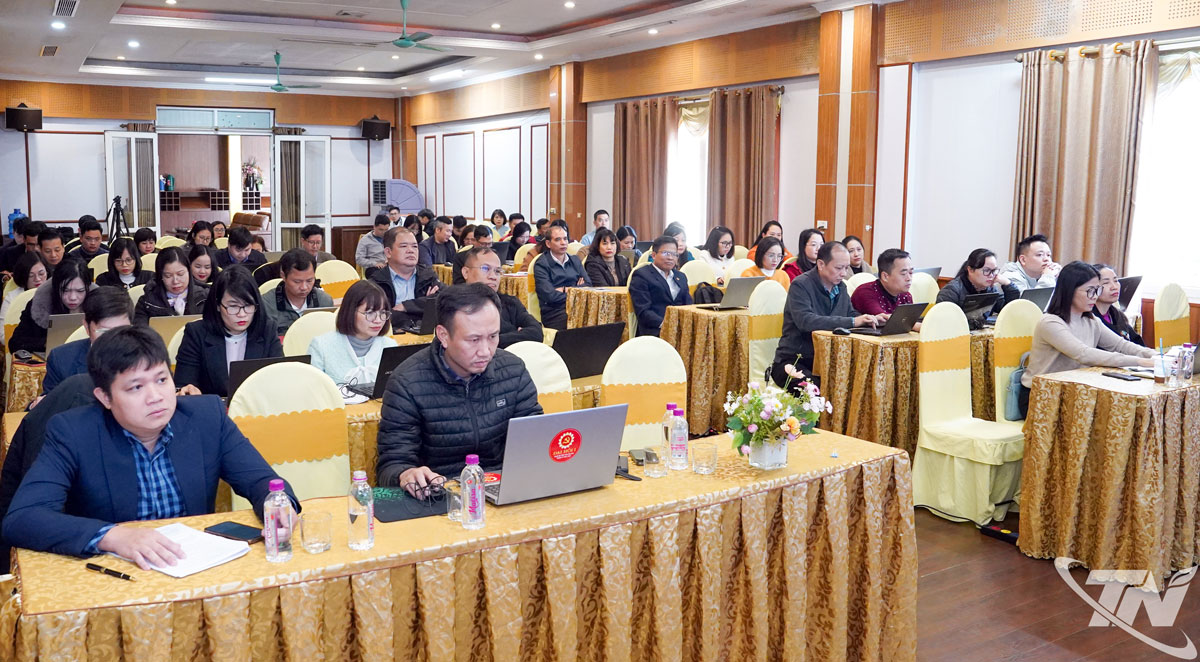 Các học viên tham dự Hội nghị tập huấn