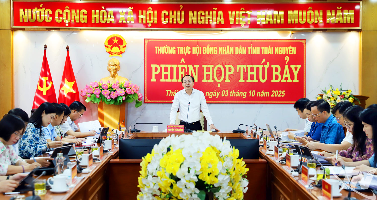 Đồng chí Nguyễn Đăng Bình chủ trì phiên họp