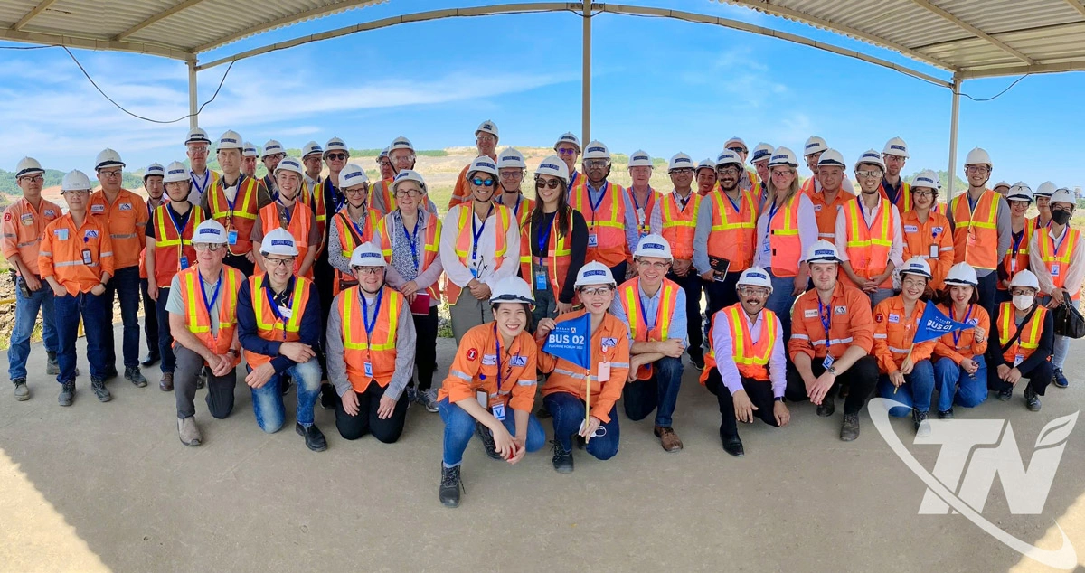 Hằng năm, MHT thu hút nhiều chuyên gia quốc tế tới thăm Mỏ đa kim Núi Pháo.