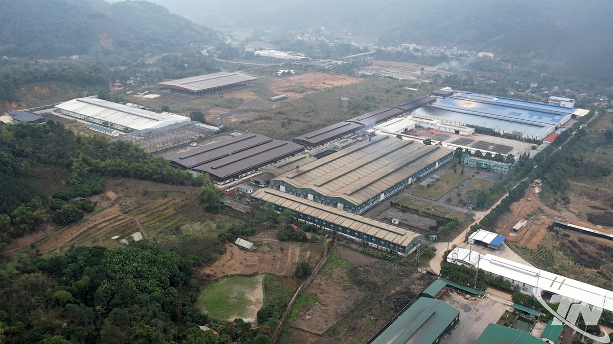 Cụm Công nghiệp Thanh Bình được đầu tư hạ tầng đồng bộ.