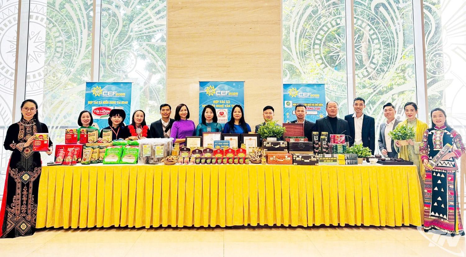 Sản phẩm của các hợp tác xã Thái Nguyên ngày càng đa dạng, đáp ứng nhu cầu thị trường.