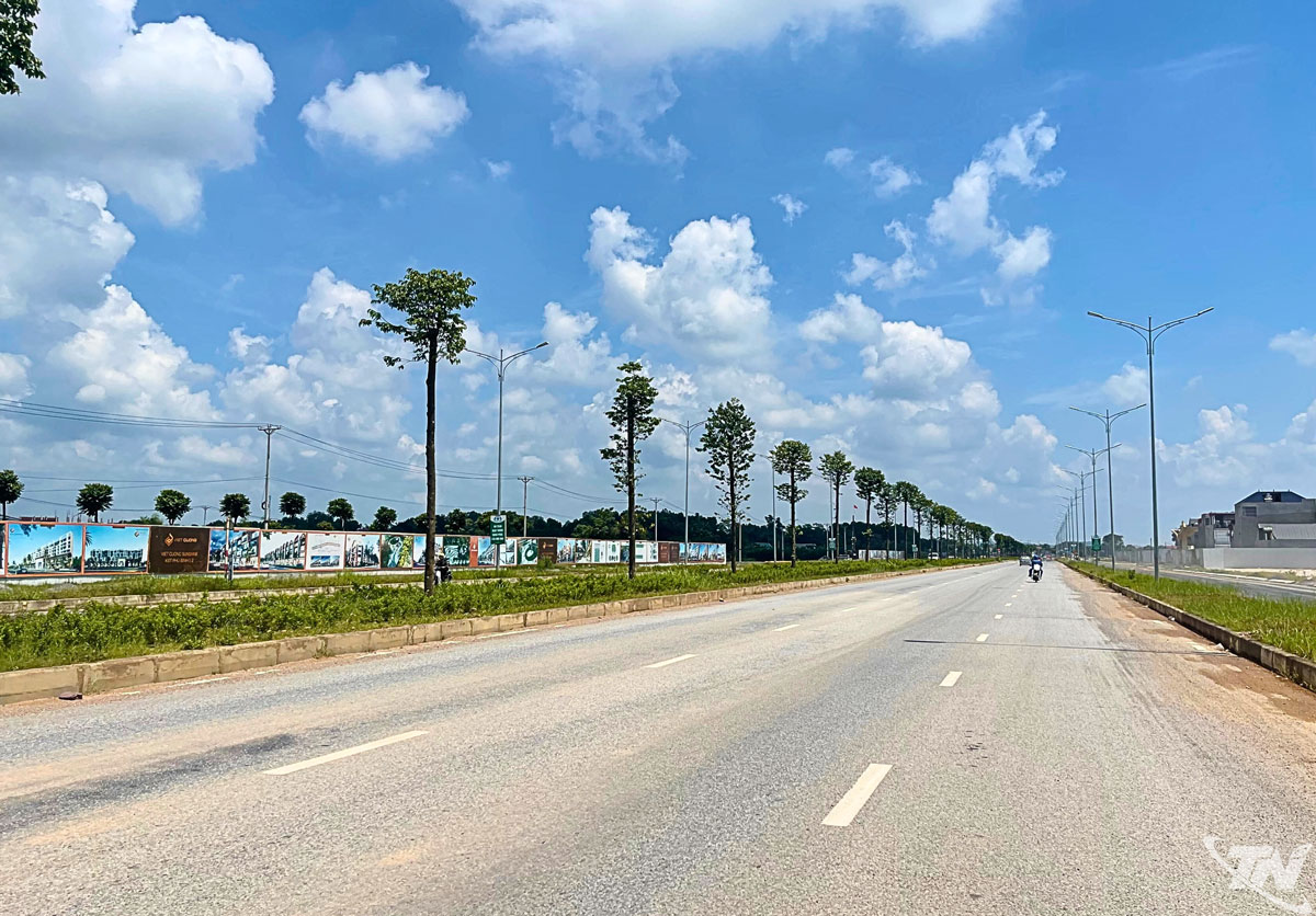 Một g&oacute;c x&atilde; Ph&uacute; B&igrave;nh - địa phương vừa được UBND tỉnh c&ocirc;ng nhận x&atilde; An to&agrave;n khu.