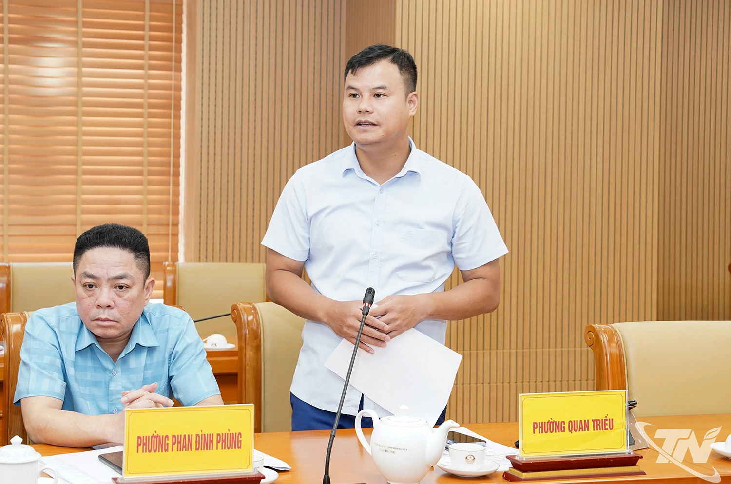 Lãnh đạo các địa phương phát biểu tại Hội nghị.