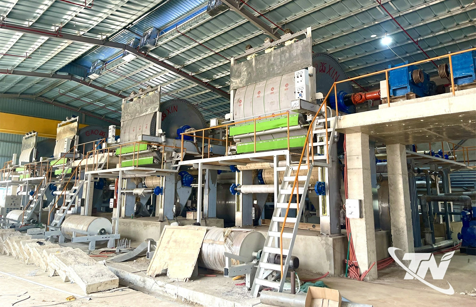 Công ty CP sản xuất và thương mại Giấy Hoàng Anh đầu tư nhà máy chế biến giấy tại Cụm công nghiệp Quảng Chu, Thái Nguyên.