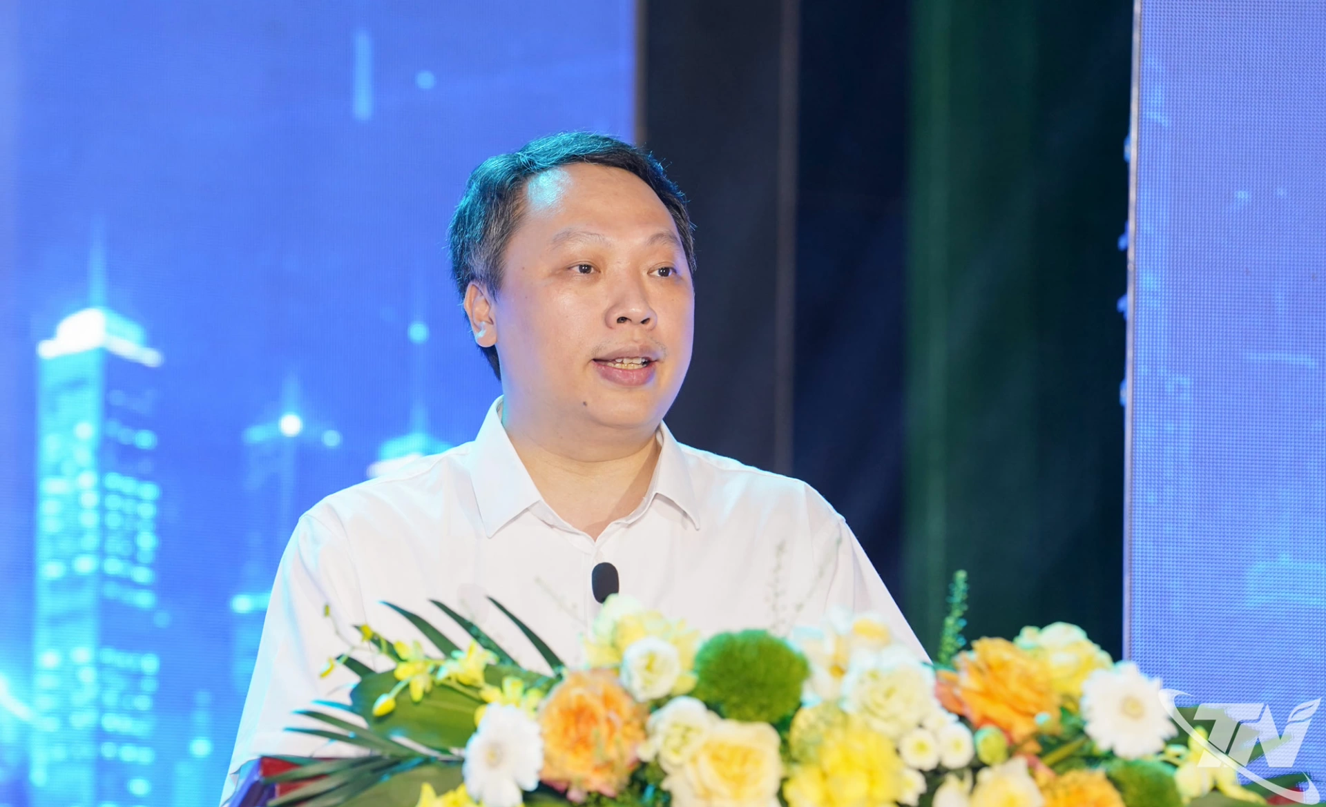 Thứ trưởng Bộ Văn hóa, Thể thao và Du lịch Nguyễn Huy Dũng phát biểu tại Lễ công bố.