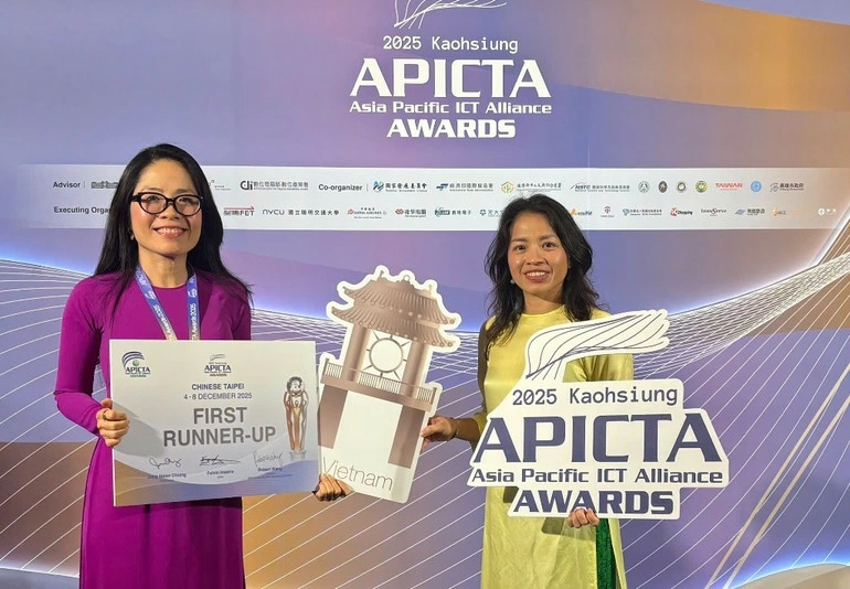 Giải pháp The Smartlog Logistics nhận giải Nhì (First Runner-up).