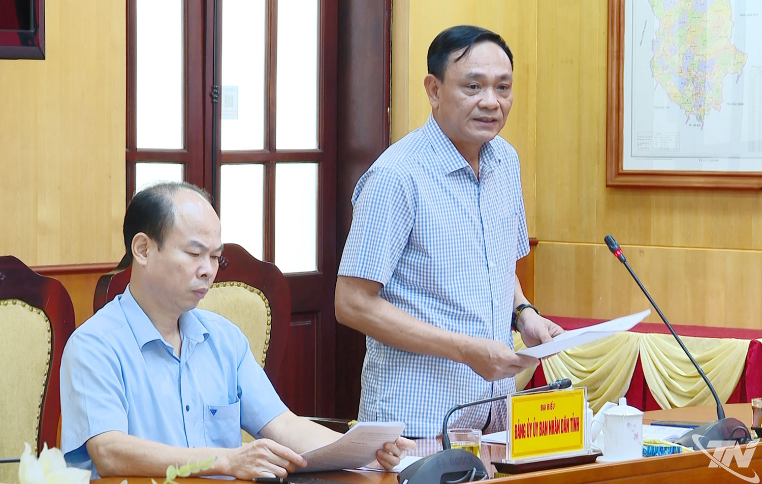Đại biểu phát biểu ý kiến tại Hội nghị.