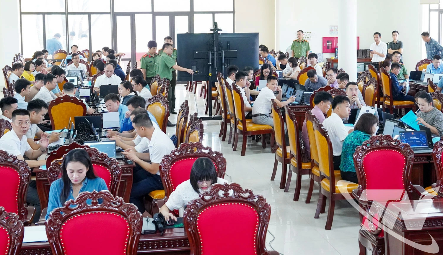 Tham gia diễn tập có 140 thành viên Đội ứng cứu sự cố an toàn thông tin mạng tỉnh Thái Nguyên