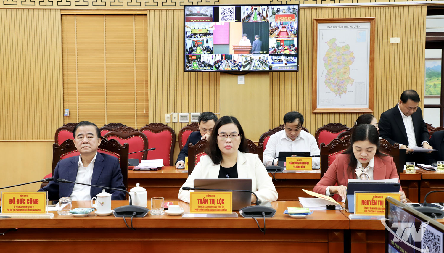 Các đại biểu dự buổi đối thoại.