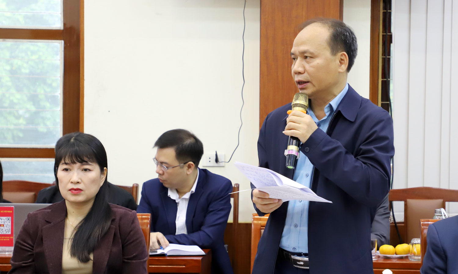 Lãnh đạo các địa phương báo cáo, đề xuất, kiến nghị tại buổi làm việc