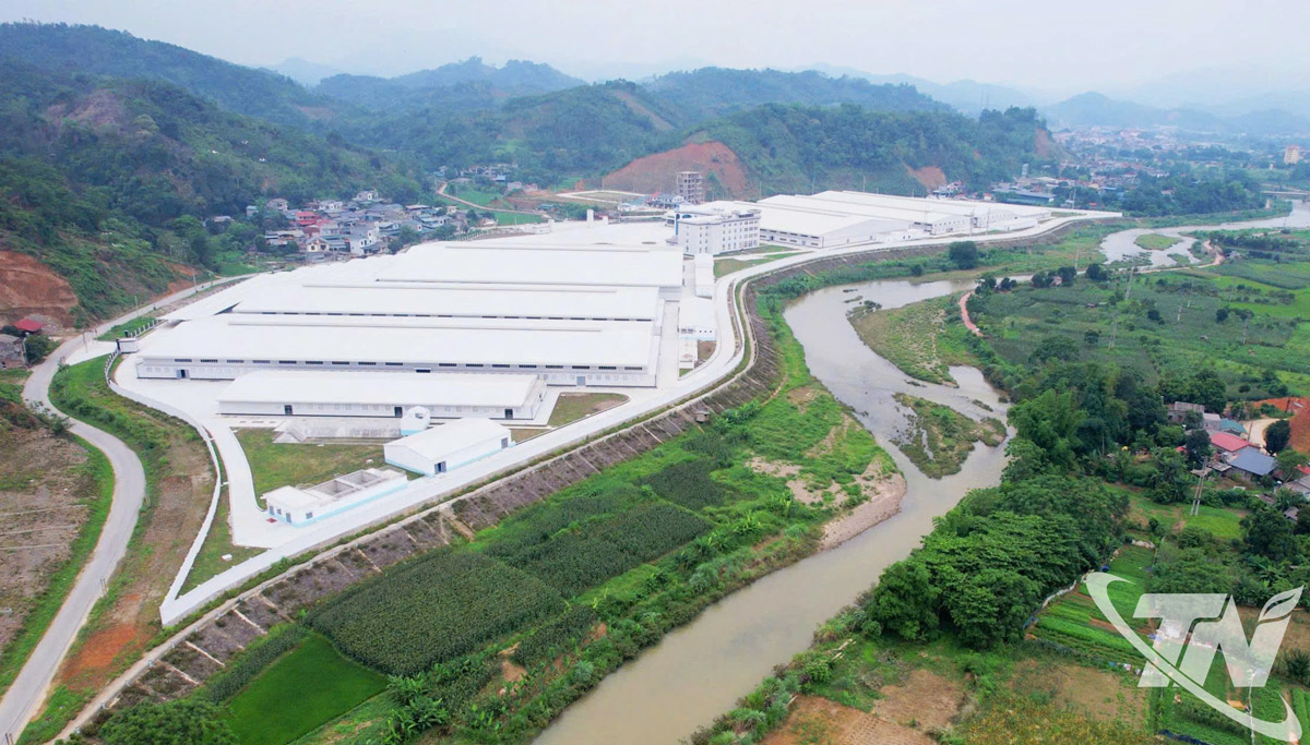 Việc hình thành các cụm công nghiệp tại khu vực phía Bắc của tỉnh được đánh giá là phù hợp, kỳ vọng tạo động lực mới trong phát triển kinh tế - xã hội, giải quyết việc làm tại chỗ cho người lao động. Trong ảnh: Cụm công nghiệp Huyền Tụng (phường Đức Xuân).